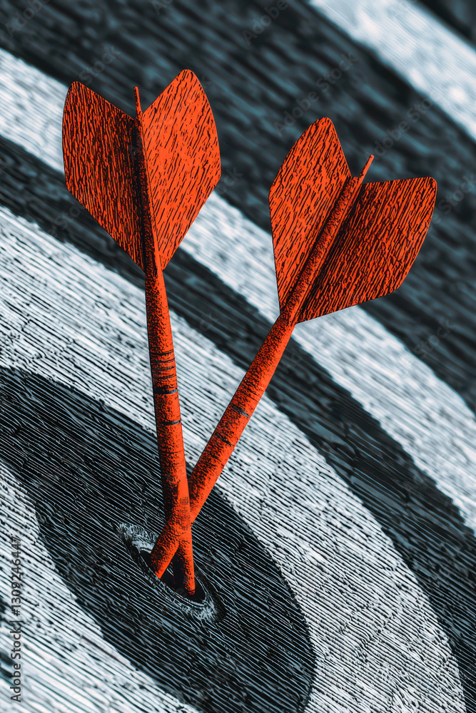 Poster mastering the art of darts: achieve precision and accuracy in your next game