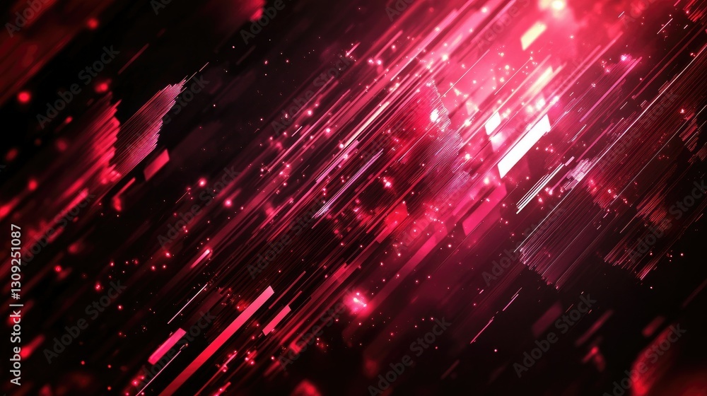 Poster A dynamic and dark futuristic background with smooth diagonal halftone lines creating depth and movement.