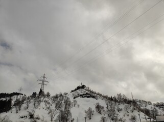 Cold morning in Yuzawa, Japan