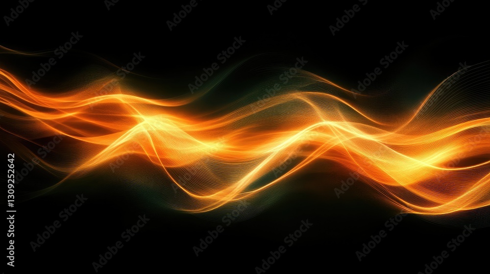 Poster a futuristic high-speed motion blur background with glowing light trails creating a dynamic abstract