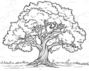 Drawing of a Majestic Tree (1)