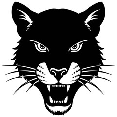 Black Panther Clipart SVG | Black Panther Cut File | Silhouette and Cricut Ready | PNG & JPEG Download