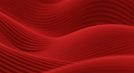 3D Vector Red Luxury Gala Ceremonial Elegant Abstract Background. Red Vector Background. Blank...