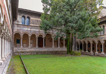 Fototapeta premium Piona Abbey in Italy