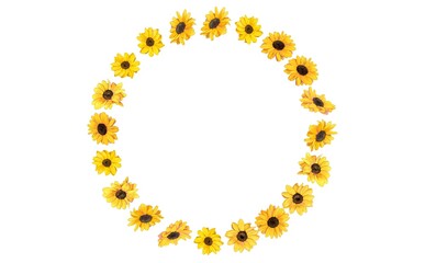 ヒマワリのフレーム　①