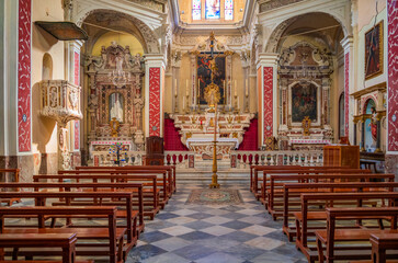 Fototapeta premium Church in Borgomaro