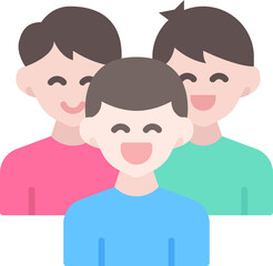 Fototapeta premium Friends icon