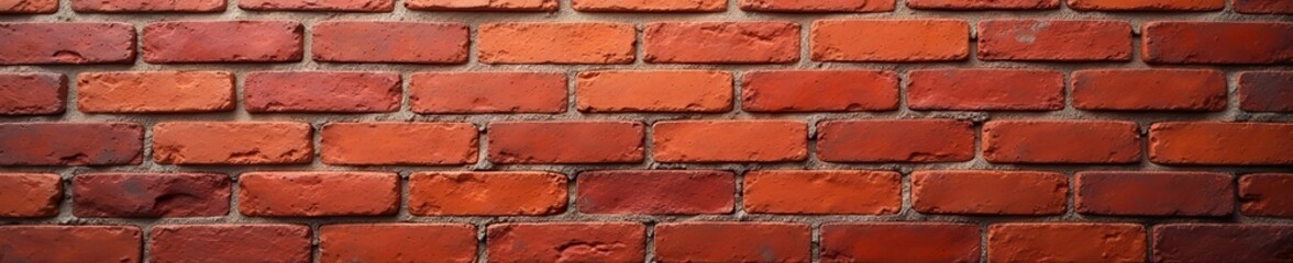Rustic red brick wall, aged texture, exposed mortar , brick, design, worn