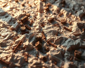 Modern Crumpled Textured Backgrounds