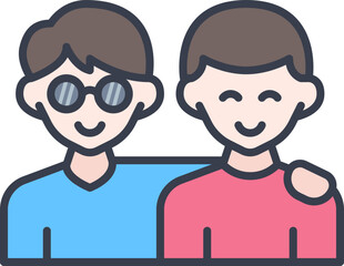 Friendship icon