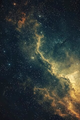 Obraz premium Vertical Deep space. High definition star field background . Starry outer space background texture.