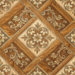 gray marble wood tile floor burr surface design square seamless pattern