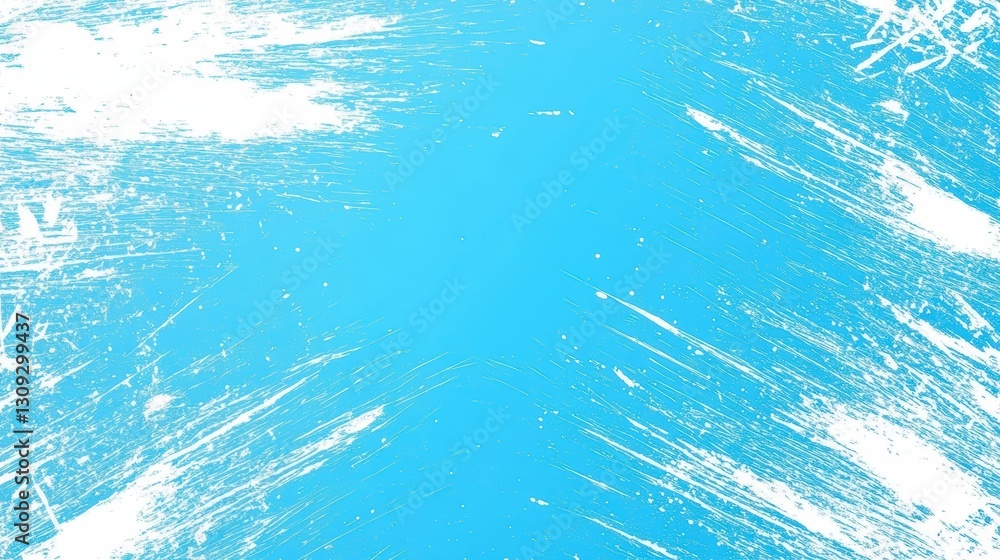 Poster abstract blue background with grungy texture featuring white streaks and unique patterns suitable fo