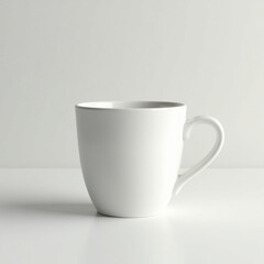 Obraz premium Coffee mug with plain bacground and space for writing