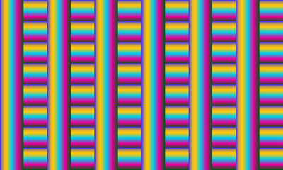 Square pattern. Colorful geometric lines Vector seamless background