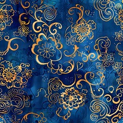Indonesian Batik Pattern Seamless