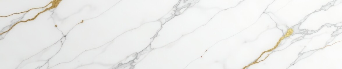 Fototapeta premium Subtle gold accents in a sophisticated white and gray marble backdrop , modern, gold, classy