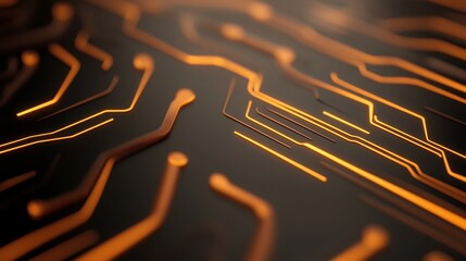 Circuit board design technology digital art abstract close-up innovation
