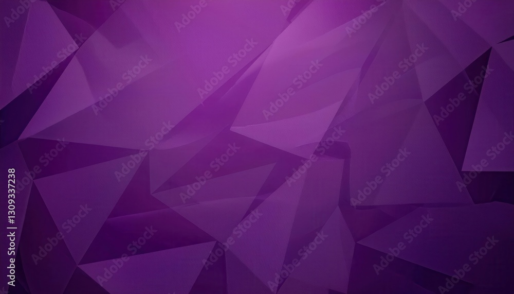 Aufkleber geometric abstract purple background with layered translucent angular shapes, modern digital texture for design and branding

