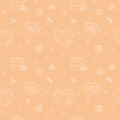 valentine's day seamless pattern