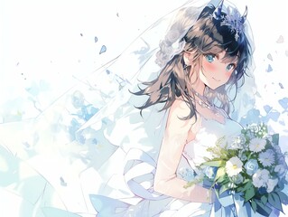 Woman in Wedding Dress