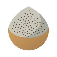 illustration-of-chia-seeds-isolated-on-white-backg (4).eps