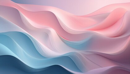 Fototapeta premium Very subtle pastel whisper gradient, a barely noticeable blend of pinks, blues, and grays