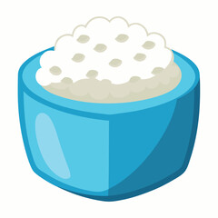 illustration-of-cottage-cheese-isolated-on-white-b.eps