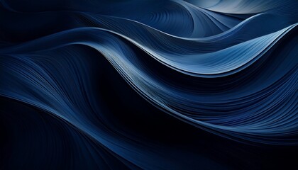 Obsidian Night gradient, a smooth blend of matte black and velvety navy blue.
