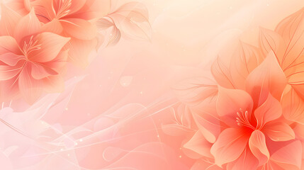 A beautiful peach-colored gradient background vector, designed for elegant and soft digital artwork or wallpaper.