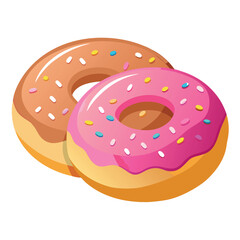 illustration-of-doughnuts-isolated-on-white-backgr (2).eps