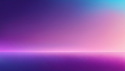 Fototapeta premium Neon Glow Minimalist Gradient, a soft background transitioning from pale violet to subtle neon hues. 