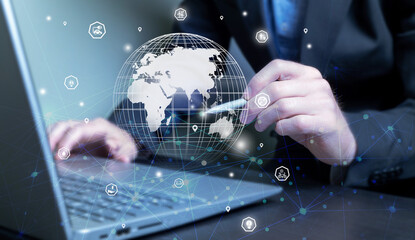 Green technological transport and logistics management systems, clean energy. Carbon-neutral supply chain, circular economy.