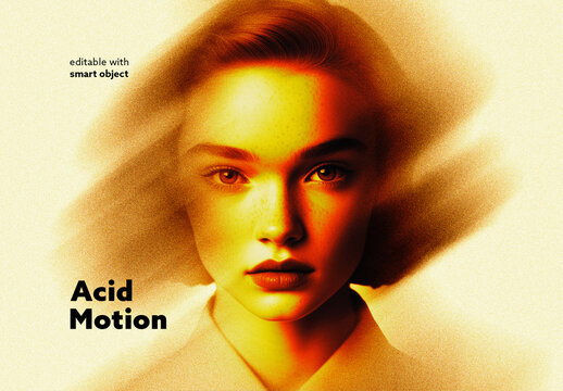 Acid Motion Photo Effect