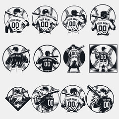 Baseball Player SVG, Baseball Silhouette