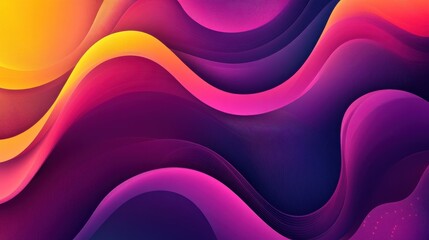 Vibrant Swirls of Color: An Abstract Representation of Energy and Motion in Art