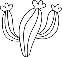 Cactus Outline Icon