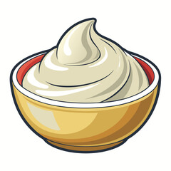 illustration-of-sour-cream-isolated-on-white-backg (2).eps