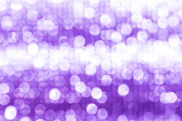 Abstract blurred purple bokeh background, festive season concept background, purple bokeh pattern background