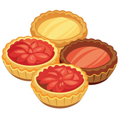 illustration-of-tarts-isolated-on-white-background (4).eps