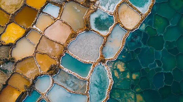 close up view of a fishing net