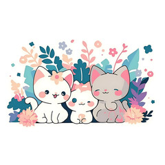 Playful and whimsical dog illustrations in vibrant and minimalist designs.