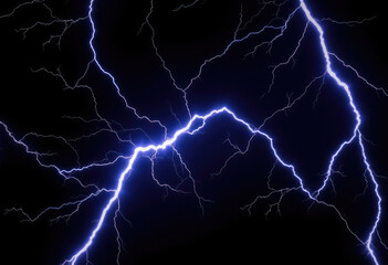 electric discharges illuminate night nature raw power through vibrant branching paths