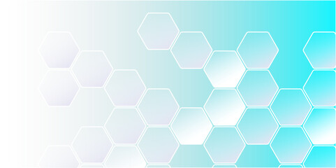 The Geometry of Technology: A Deep Dive into the Aesthetic Appeal of 3D Hexagonal Grids in the Sleek, Minimalist World of White and Gray Digital Design