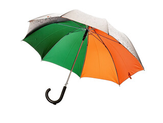Isolated Colorful Rainy Umbrella