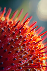 Vertical Close-up of Flower urchin.