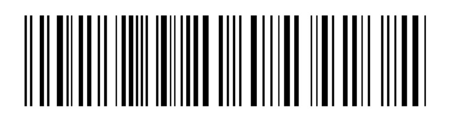 Realistic barcode. Barcode icon. Vector illustration. Barcode icon. Barcode vector icon. Simple fake bar code. Bar code for web design.