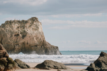 Fototapeta premium rocks in the ocean