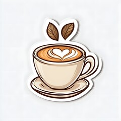 Obraz premium cup of coffee icon