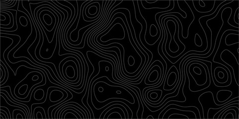 Topographic canyon geometric map relief texture with curved layers and shadow. abstract White background with a beautiful pattern, Topographic contour lines vector map seamless pattern vector.